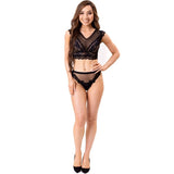 Livco Corsetti Fashion - Elin Lc 20212 Bh + Höschen Schwarz S/M