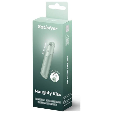 Auflegevibrator Naughty Kiss Wave Klitoris-Stimulator Aquamarin.1