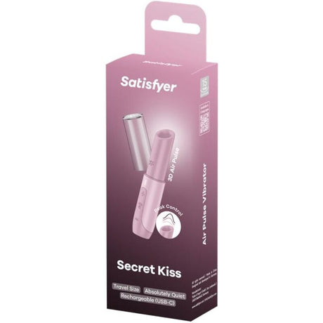 Auflegevibrator Secret Kiss Wave Klitoris-Stimulator Rosa.5