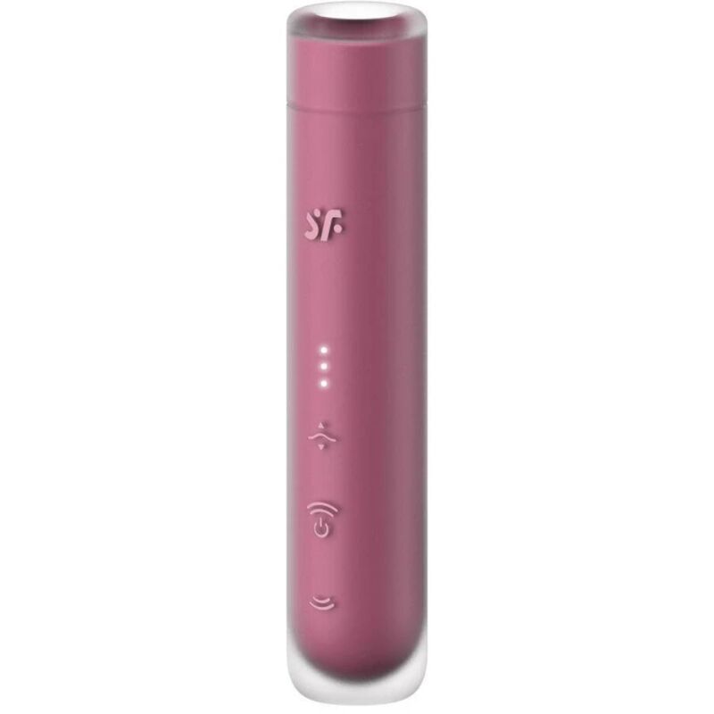 Satisfyer - First Kiss Wave Klitoris-Stimulator Granat