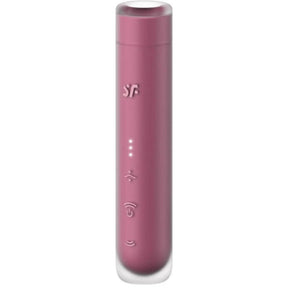 Satisfyer - First Kiss Wave Klitoris-Stimulator Granat