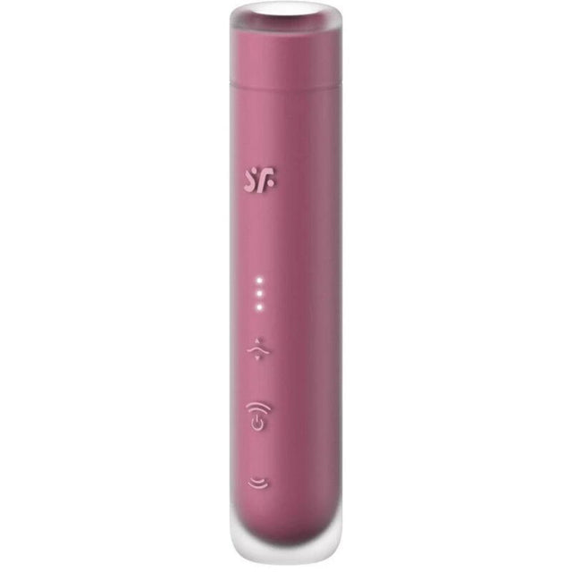 Satisfyer - First Kiss Wave Klitoris-Stimulator Granat