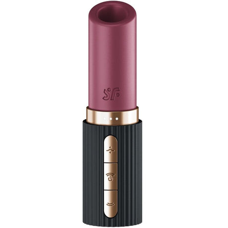 Auflegevibrator Pro 2 Kiss Wave Klitoris-Stimulator Granat / Schwarz.1