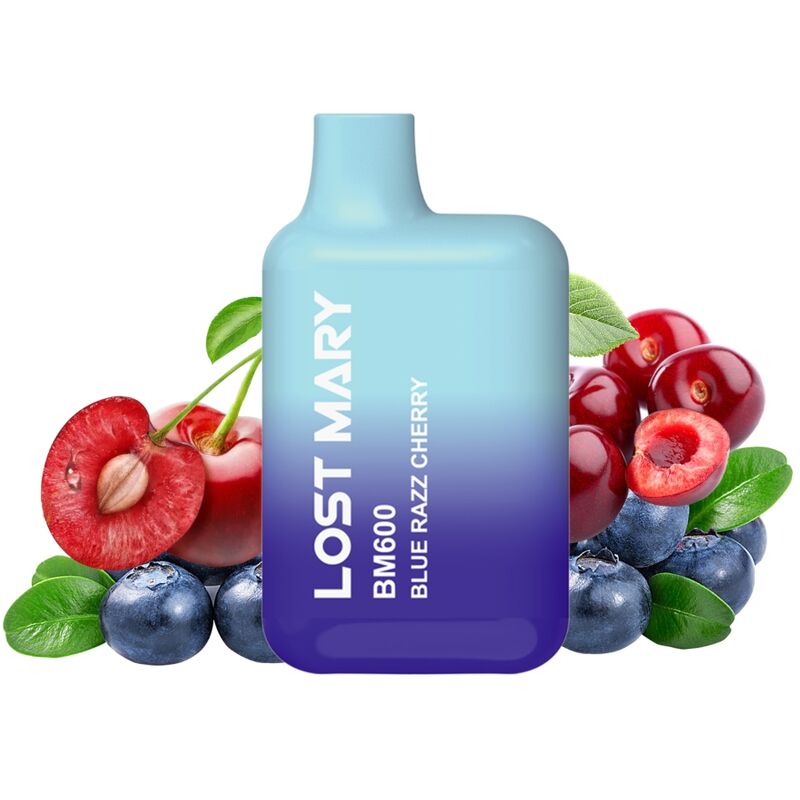 Lost Mary - Bm600 Nikotin-Vaper 2% Einweg Blue Razz Cherry