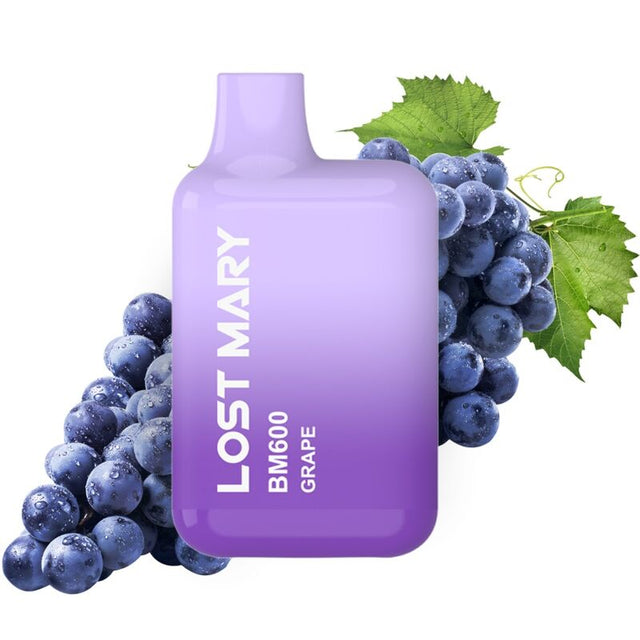 Lost Mary - Bm600 Nicotine Vaper 2% Einweg Traube