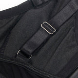 Subblime - 955243 Schwarzer Bondage-Bh mit Strumpfband-Set L/XL