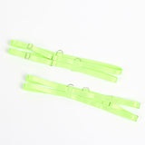 Subblime - 955311 Bh-Set mit Spitze und Strumpfband Grün und Blau S/M