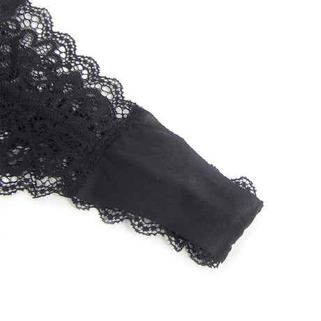 Subblime - 955458 Schwarzer Leder-Body mit Reissverschluss S/M