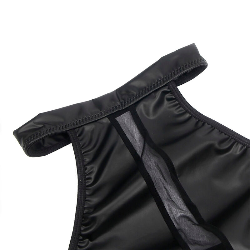 Subblime - 955472 Neckholder-Kleid mit Transparenzen, Schwarz, S/M