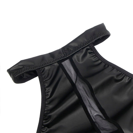 Subblime - 955472 Neckholder-Kleid mit Transparenzen, Schwarz, S/M