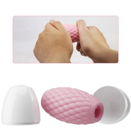 Masturbator Athena Eros Männlicher aus Silikon Rosa.3
