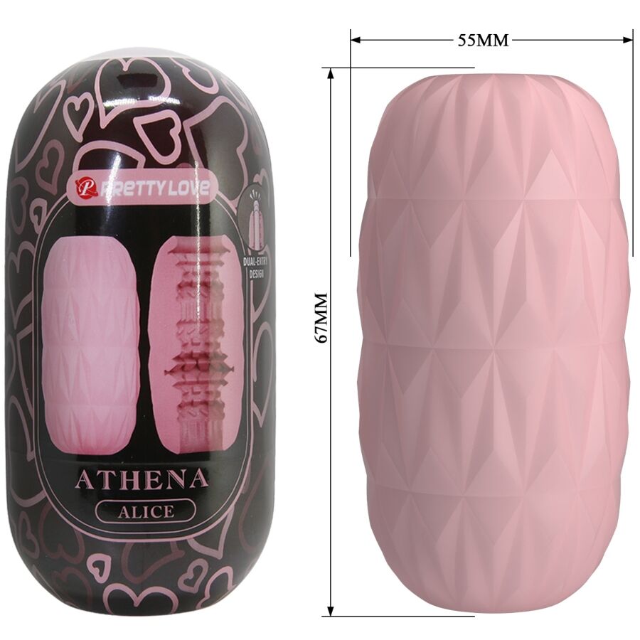 Pretty Love - Athena Alice Pack 15 Verschiedene Männliche Masturbatoren
