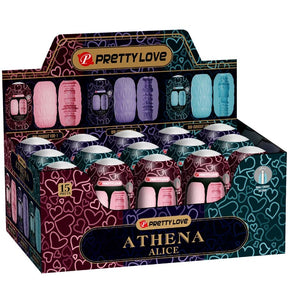 Pretty Love - Athena Alice Pack 15 Verschiedene Männliche Masturbatoren