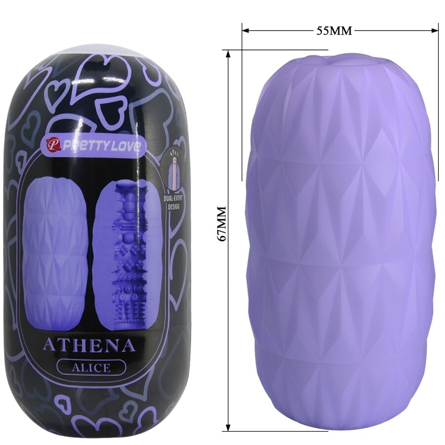 Pretty Love - Athena Alice Pack 15 Verschiedene Männliche Masturbatoren