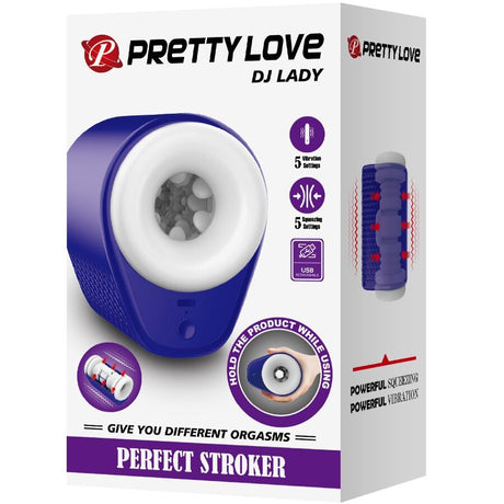 Masturbator Dj Lady Männlicher mit Vibration 5 Einstellungen Lila.10