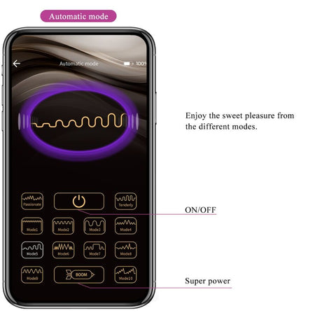 Pretty Love - Leviathan App-Gesteuerter Vibrator Lila