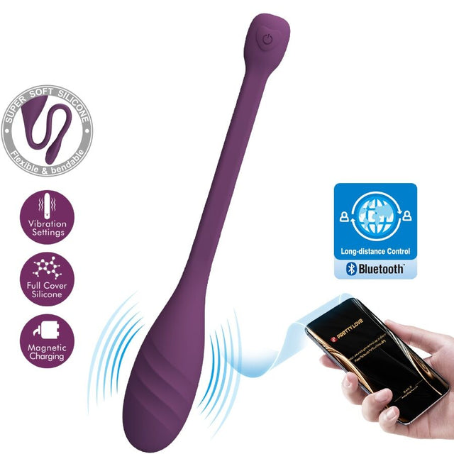 Pretty Love - Leviathan App-Gesteuerter Vibrator Lila