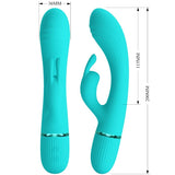 Pretty Love - Scocco Vibrator Rabbit Türkis