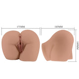 Crazy Bull - Bernace Ass Vibrator mit Realistischer Vagina und Anus Flesh Fernbedienung