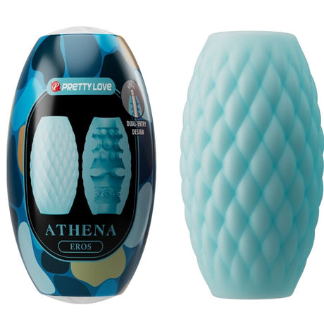 Masturbator Athena Eros Männlicher aus Silikon Himmelblau