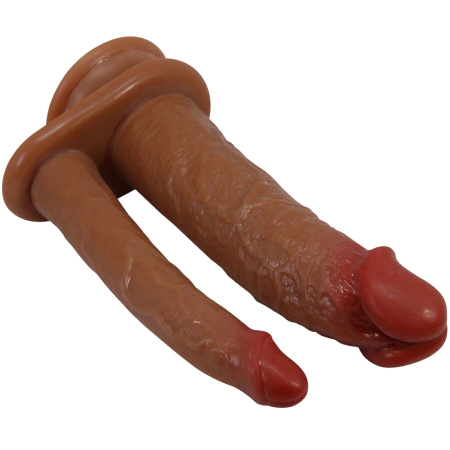 Pretty Love - Goran Doppeldildo Realistischer Natürlicher Mulato