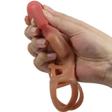 Pretty Love - Preston Vibrierende Penishülle 18 cm