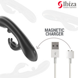 Ibiza - Leistungsstarker Rabbit-Vibrator mit Massage-Rollenperle