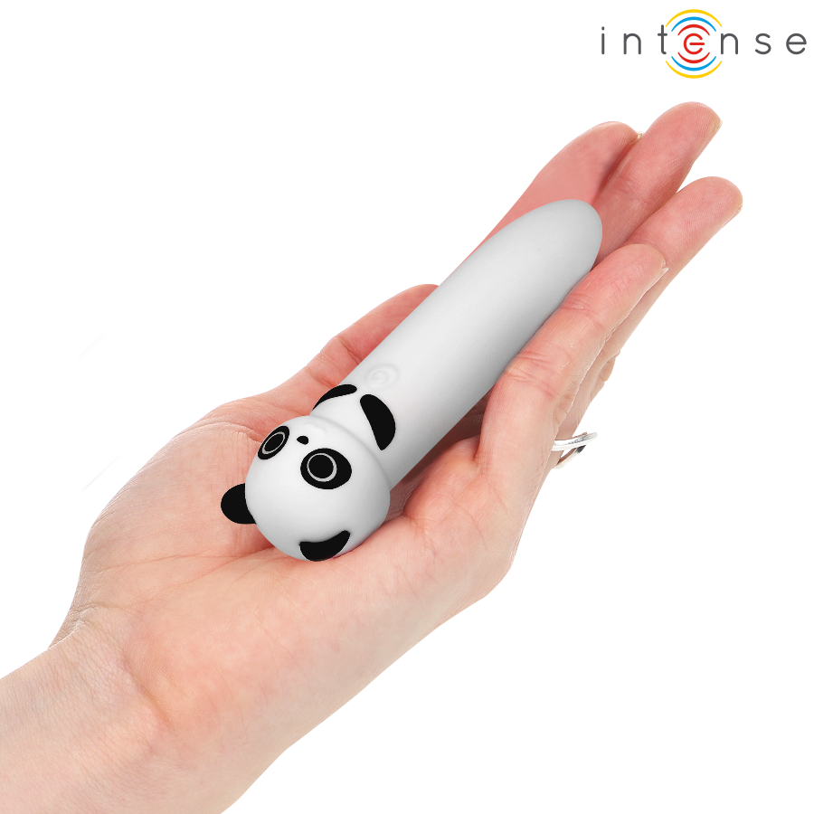 Intense - Poh Panda Vibrierender Bullet, USB Wiederaufladbar, 10 x 2,2 cm