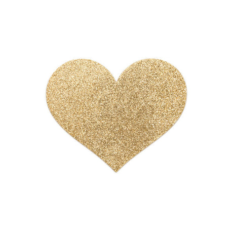 Nippelpasties Indiscrets Flash Golden Heart Nippelabdeckungen