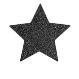 Bijoux - Indiscrets Schwarze Star-Flash-Nippelkappen