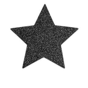 Bijoux - Indiscrets Schwarze Star-Flash-Nippelkappen