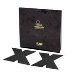 Bijoux - Indiscrets Flash Cross Schwarze Nippelkappen