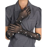Subblime - 957469shine Transparente Handschuhe Schwarz S/M