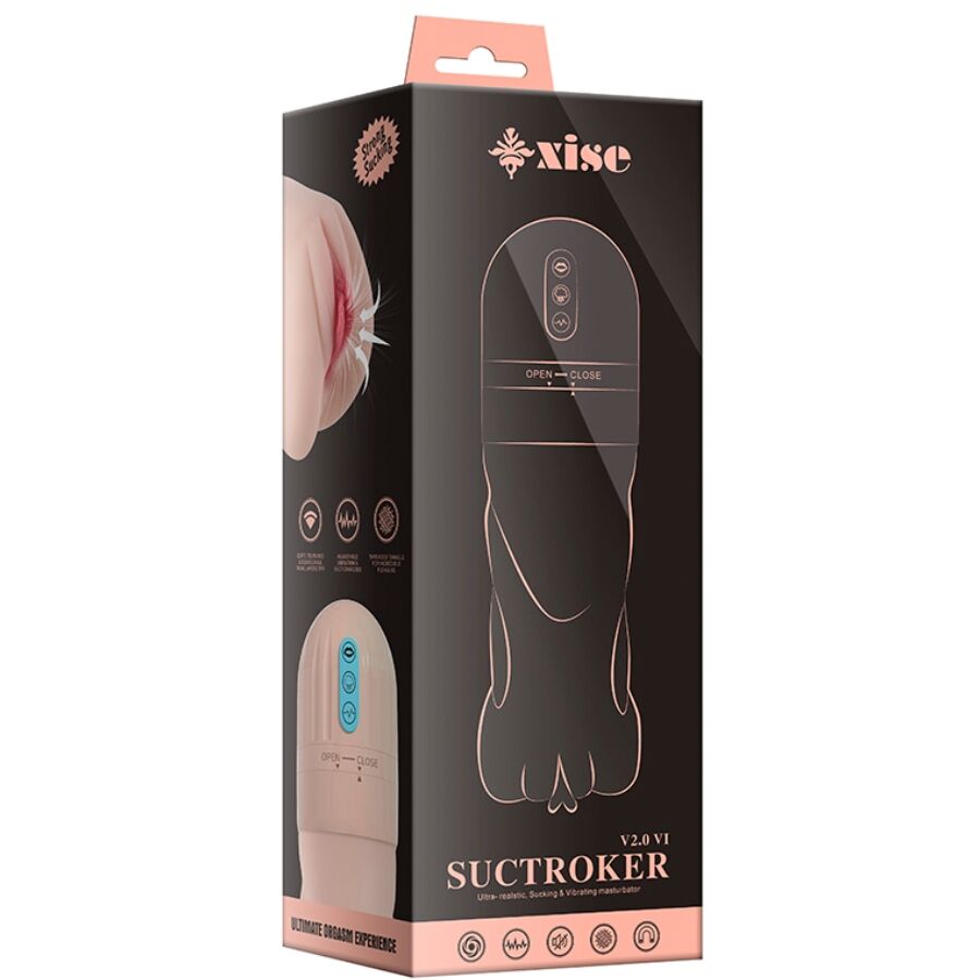 Xise - Suctroker V2.0 Vi Vagina-Masturbator mit Vibration