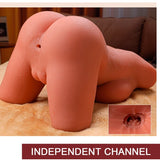 Xise - Miah Lady Boy Weiblicher Torso mit Dildo mit Vibration und Stossfunktion 55 cm