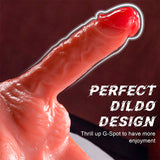 Xise - Michael Realistischer Dildo und Anusmasturbator mit Stossfunktion, 15 cm
