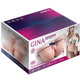 Xise - Gina Realistischer Vagina-Masturbator mit Vibration und Fernbedienung und Mehreren Positionen