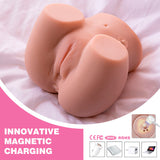 Xise - Connie Back Masturbator für Vagina und Anus, Realistische Mehrfachpositionen mit Vibration