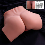 Xise - Tracy Vibrierender Realistischer Vibrations-Masturbator für Vagina und Anus mit Mehreren Positionen