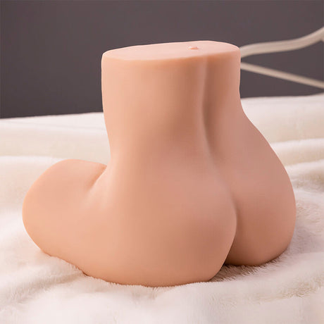 Xise - Maya Realistischer Masturbator mit Saugfunktion für Vagina und Anus, Vibration und Saugfunktion, 4,5 kg