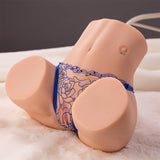 Xise - Maya Realistischer Masturbator mit Saugfunktion für Vagina und Anus, Vibration und Saugfunktion, 4,5 kg
