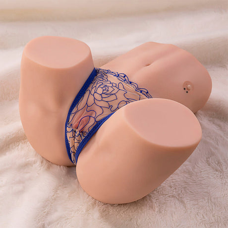 Xise - Maya Realistischer Masturbator mit Saugfunktion für Vagina und Anus, Vibration und Saugfunktion, 4,5 kg