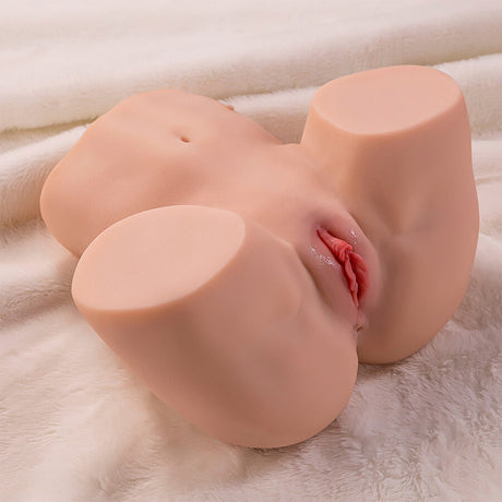 Xise - Maya Realistischer Masturbator mit Saugfunktion für Vagina und Anus, Vibration und Saugfunktion, 4,5 kg