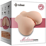 Xise - Melissa Realistischer Mehrfachpositionierter Vagina- und Anus-Masturbator