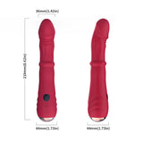 Armony - Thermo-Einstellbarer Punkt-A-Stimulator-Vibrator-Dildo Rot