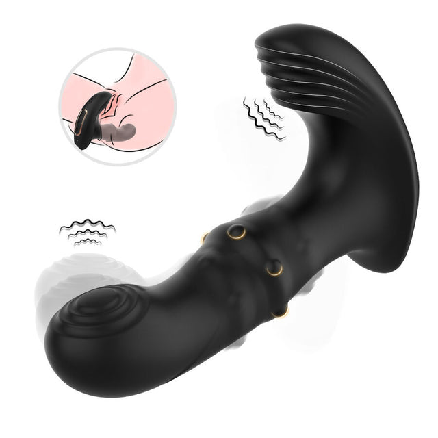Armony - Anal-Prostata-Vibrator mit Fernbedienung Schwarz
