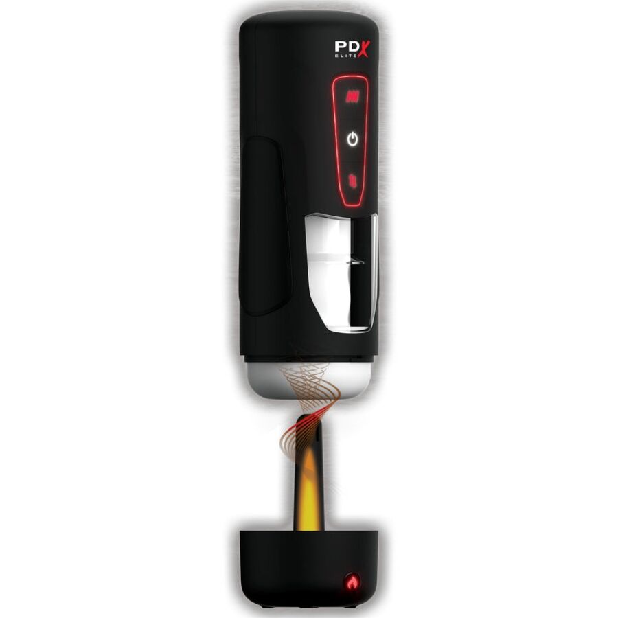 Pdx Elite - Milk Me Hotter Automatischer Masturbator mit Stoss- und Wärmeeffektvibration