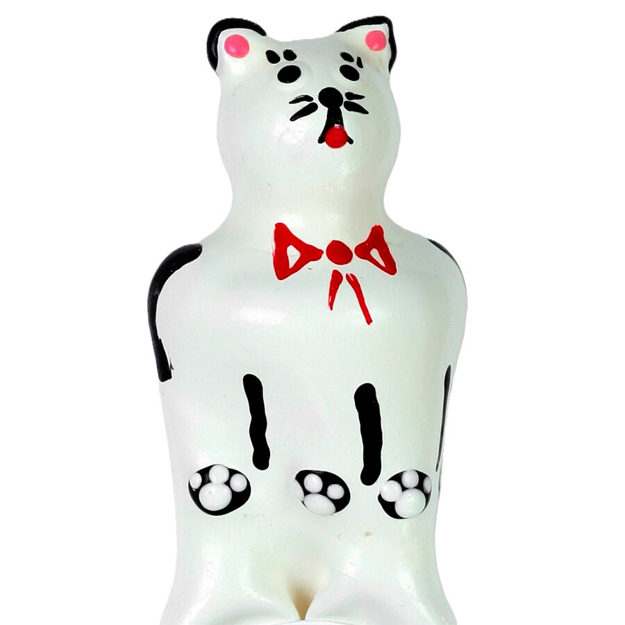 Condomerie - Handbemalte Neuheitskondome Katzenmodell XL
