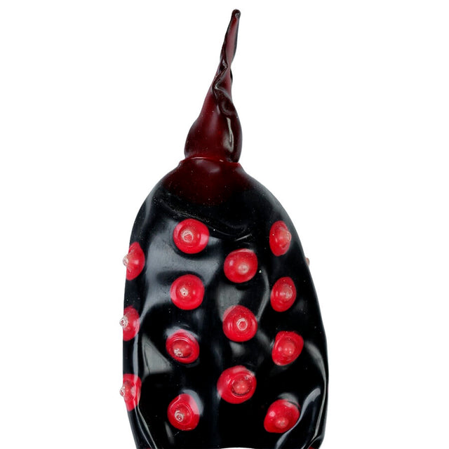 Condomerie - Handbemalte Neuheitskondome Schwarzer Fakir XL