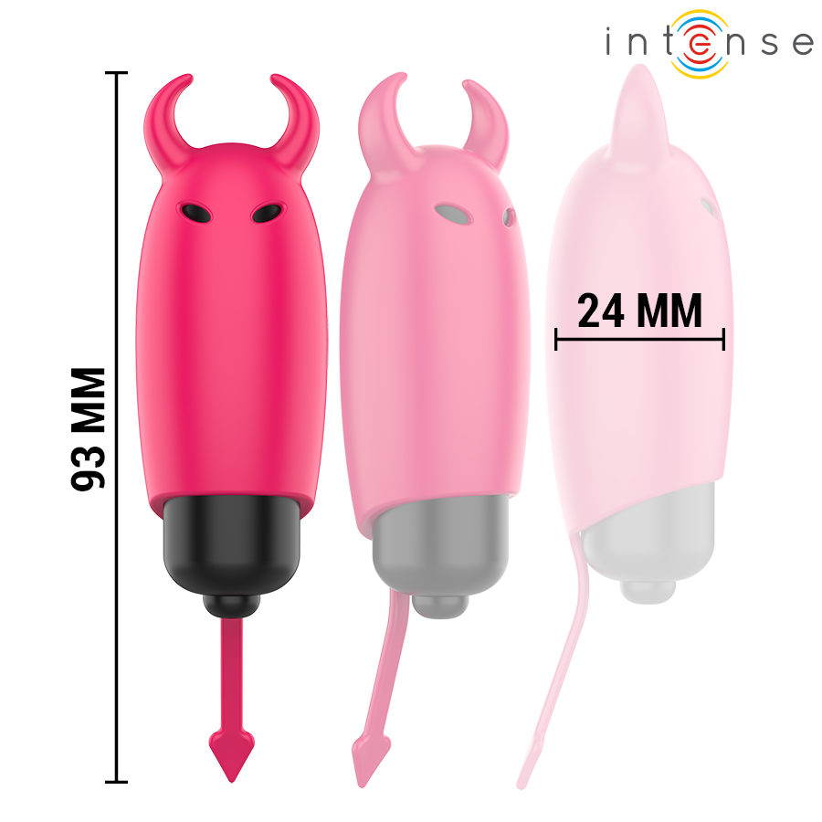 Intense - Scarlet Vibrierende Kugel Red Demon 9,3 x 2,4 cm